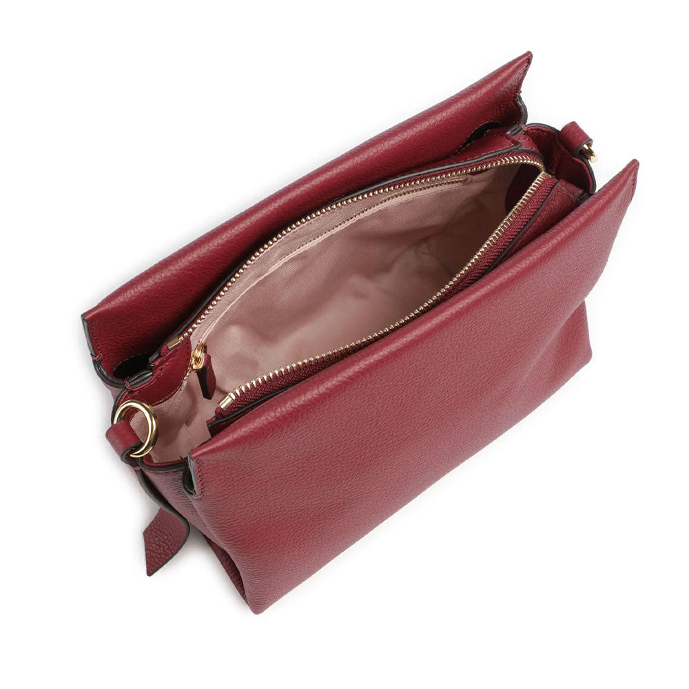 Borsa Donna a Mano COCCINELLE linea Boheme Small in Pelle Ribes - Prune