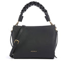 Borsa Donna a Mano COCCINELLE linea Boheme Small in Pelle Nero - Cognac