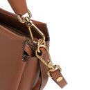 Borsa Donna a Mano COCCINELLE linea Boheme Small in Pelle Cognac - Nero