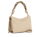 Borsa Donna a Mano COCCINELLE linea Boheme Small in Pelle Sandshell - Seagrass