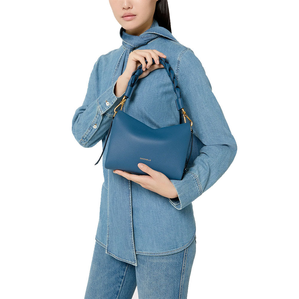 Borsa Donna a Mano COCCINELLE linea Boheme Small in Pelle Gazpacho - Sangria