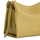 Borsa Donna a Mano COCCINELLE linea Boheme Small in Pelle Seagrass - Sandshell