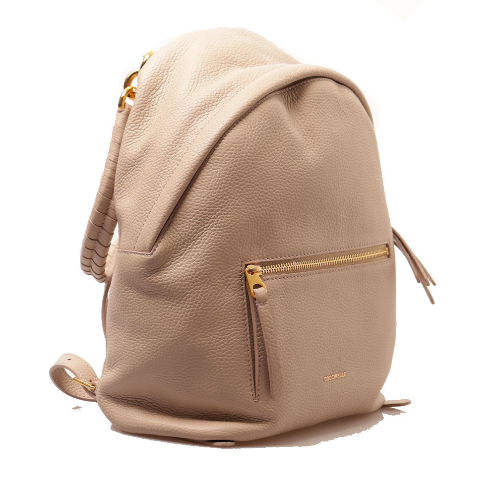 Zaino Donna COCCINELLE linea Maelody in Pelle colore Powder Pink