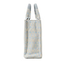 Borsa Donna a Mano COCCINELLE in Tessuto e Pelle Linea Never Without Bag Multi Blanco Misura Piccola