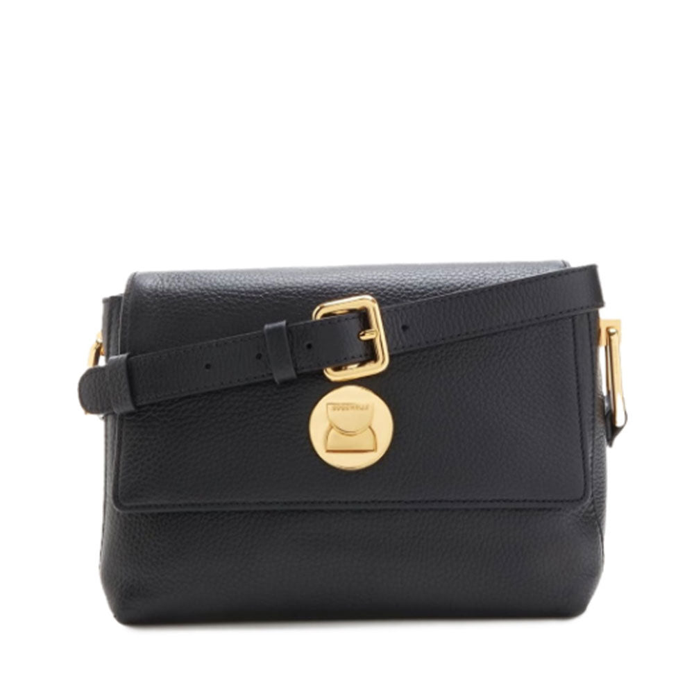 Borsa Donna a Tracolla COCCINELLE in Pelle linea Liya colore Nero - E1MD0120701