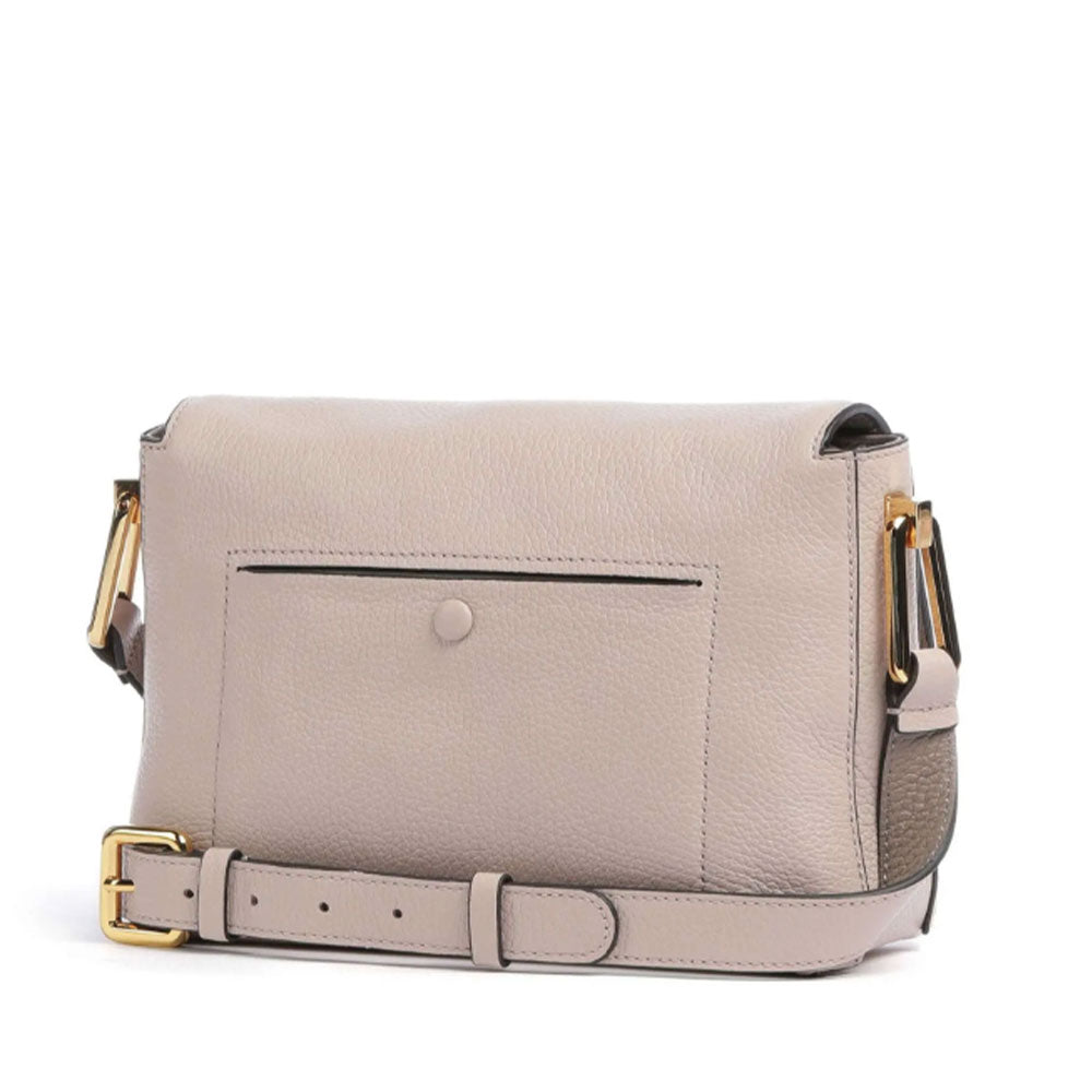 Borsa Donna a Tracolla COCCINELLE in Pelle linea Liya colore Rosette - Warm Taupe - E1MD0120701