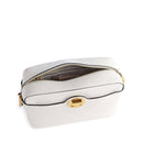 Borsa Donna a Tracolla COCCINELLE in Pelle linea Liya colore Brillant White - Celadon Green