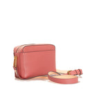 COCCINELLE Damen-Umhängetasche aus Leder, Linie Liya, Farbe Pot – Sunrise