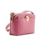 Women's Rosewood-Brandy Leather Crossbody Bag COCCINELLE Liya