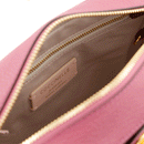 Women's Rosewood-Brandy Leather Crossbody Bag COCCINELLE Liya