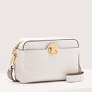 Borsa Donna a Tracolla COCCINELLE in Pelle linea Liya colore Blanco - Skin