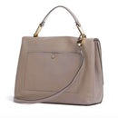 Borsa Donna a Mano COCCINELLE in Pelle linea Liya colore Warm Taupe - Rosette