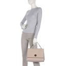 Borsa Donna a Mano COCCINELLE in Pelle linea Liya colore Rosette - Warm Taupe