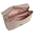 COCCINELLE Damenhandtasche aus Leder der Linie Liya, Farbe Warm Taupe - E1MD1180101