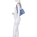 Borsa Donna a Tracolla COCCINELLE in Pelle Linea Arlettis colore Azul