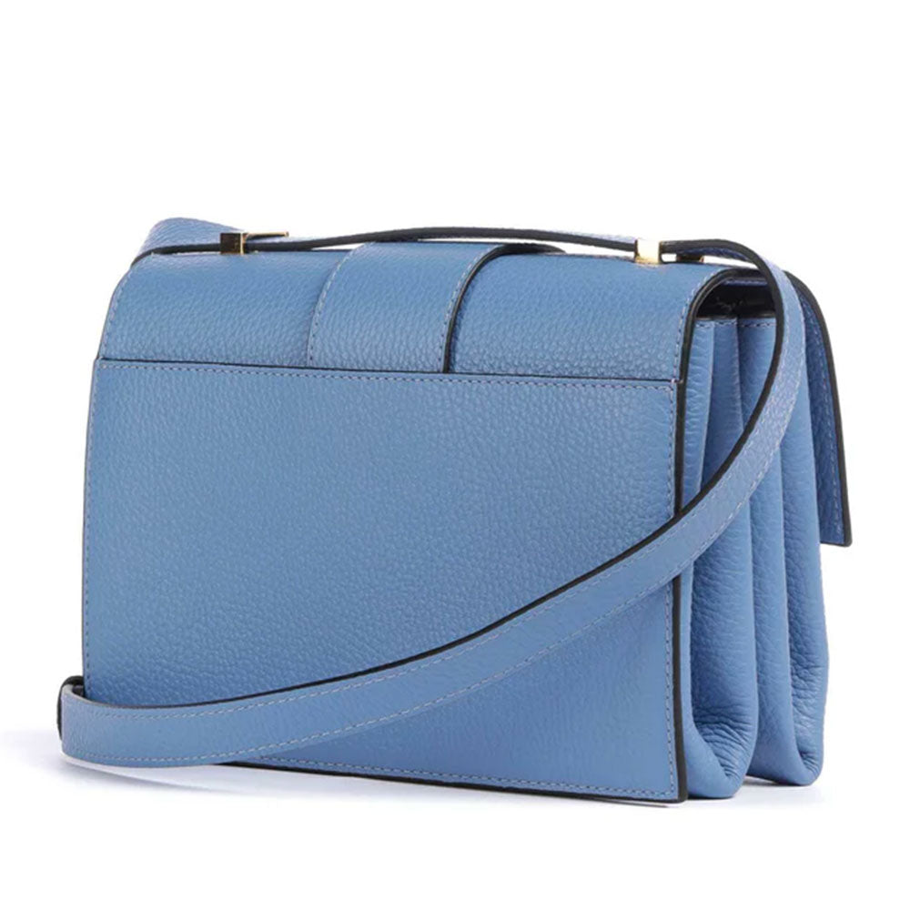 Borsa Donna a Tracolla COCCINELLE in Pelle Linea Arlettis colore Azul