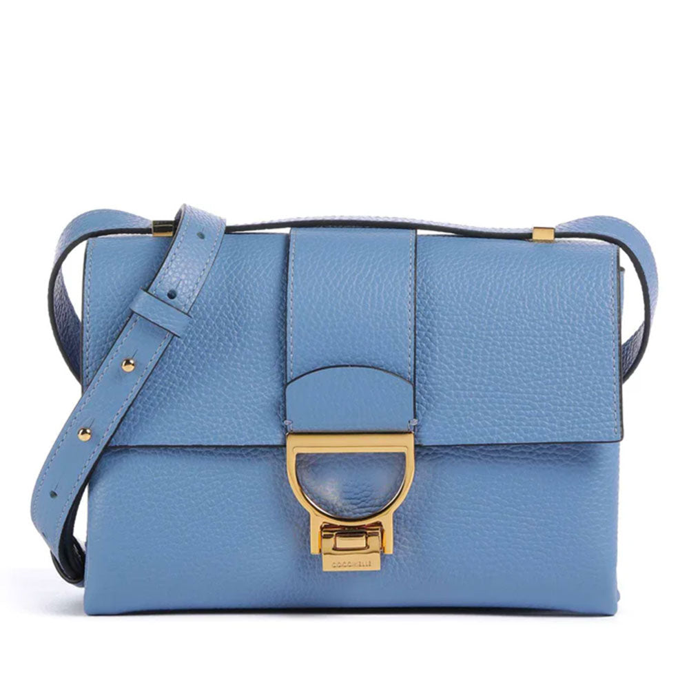 Borsa Donna a Tracolla COCCINELLE in Pelle Linea Arlettis colore Azul