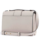 COCCINELLE Damen Leder Schultertasche, Arlettis Linie, Lammfell Weiß Farbe