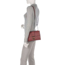 Women's Leather Crossbody Bag COCCINELLE Arlettis in Brandy