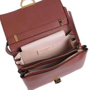 Women's Leather Crossbody Bag COCCINELLE Arlettis in Brandy