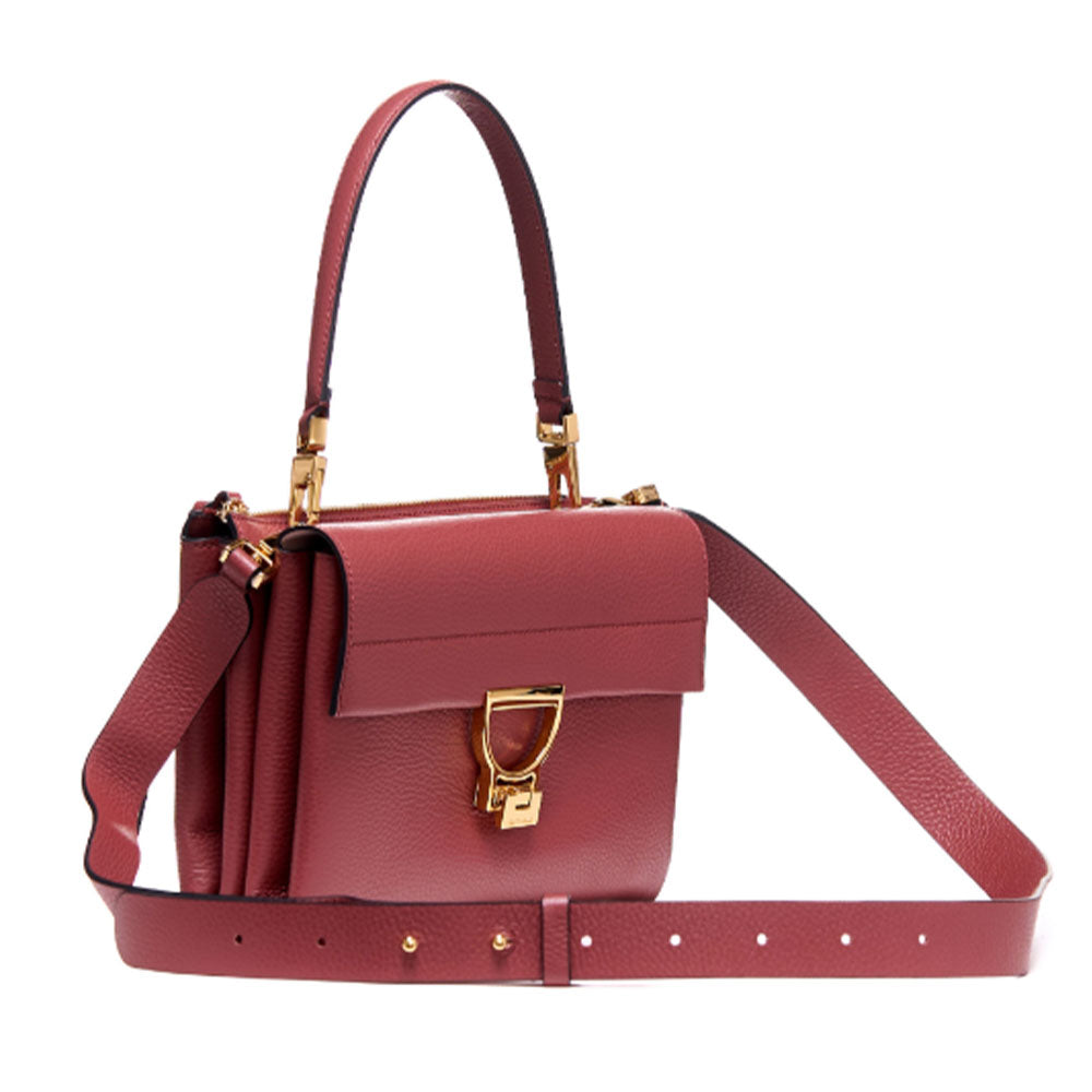 Borsa Donna a Spalla COCCINELLE in Pelle Linea Arlettis colore Brandy