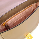 Borsa Donna a Tracolla COCCINELLE in Pelle Linea Arlettis colore Warm Taupe