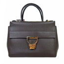 COCCINELLE Damenhandtasche aus Leder, Arlettis Medium Line, Farbe Fondant Brown