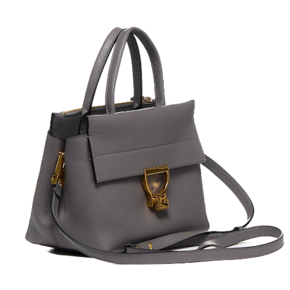 Borsa Donna a Mano COCCINELLE in Pelle linea Arlettis Medium Colore Grafite