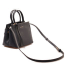 Borsa Donna a Mano COCCINELLE in Pelle linea Arlettis Colore Midnight Blue Misura Piccola