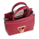 COCCINELLE Damenhandtasche aus Leder Arlettis Line Sangria Farbe Kleine Größe
