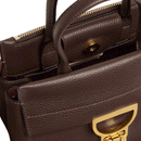 Borsa Donna a Mano COCCINELLE in Pelle linea Arlettis Colore Brunette Misura Piccola