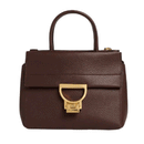 Borsa Donna a Mano COCCINELLE in Pelle linea Arlettis Colore Brunette Misura Piccola