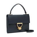 Borsa Donna a Mano con Tracolla COCCINELLE in Pelle Linea Arlettis Mini colore Midnight Blue