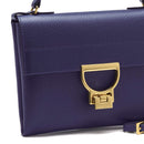 Borsa Donna a Mano con Tracolla COCCINELLE in Pelle Linea Arlettis Mini colore Royal Blue