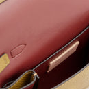 Damen-Henkeltasche mit Umhängeriemen COCCINELLE aus Leder Modell Arlettis Mini in Seagrass