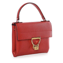 Damen-Henkeltasche mit Umhängeriemen COCCINELLE Modell Arlettis Mini aus Leder in Scarlet