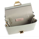 COCCINELLE Damenhandtasche mit Schultergurt aus Leder Arlettis Line Celadon Green Color