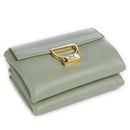 Borsa Donna a Mano con Tracolla COCCINELLE Linea Arlettis in Pelle colore Greenery