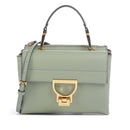 Borsa Donna a Mano con Tracolla COCCINELLE Linea Arlettis in Pelle colore Greenery