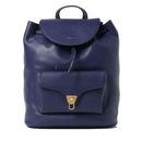 COCCINELLE Damen Lederrucksack, Beat Line, Royalblau