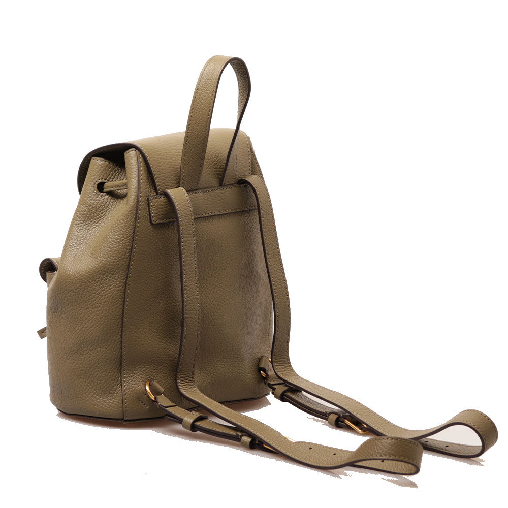 Zaino Piccolo COCCINELLE in Pelle Linea Beat Soft colore Laurel Green