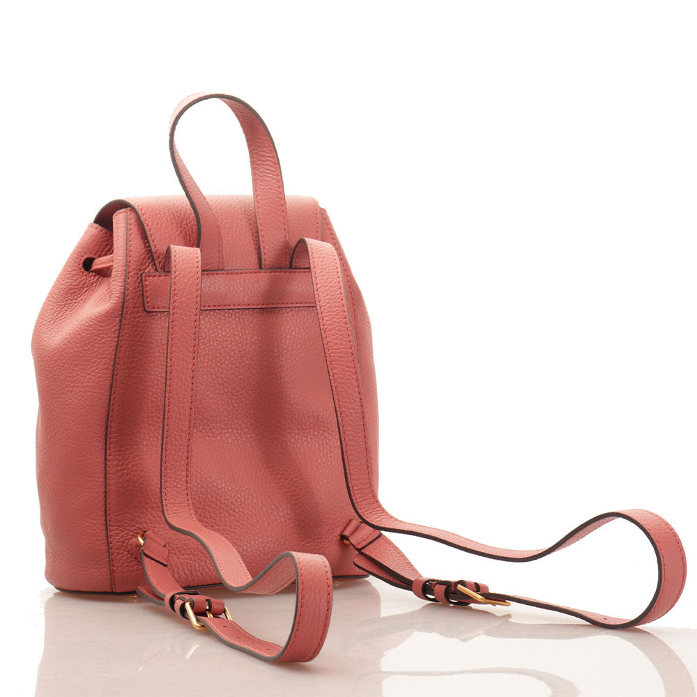 Kleiner COCCINELLE Rucksack aus Leder Beat Soft Line in der Farbe Pot