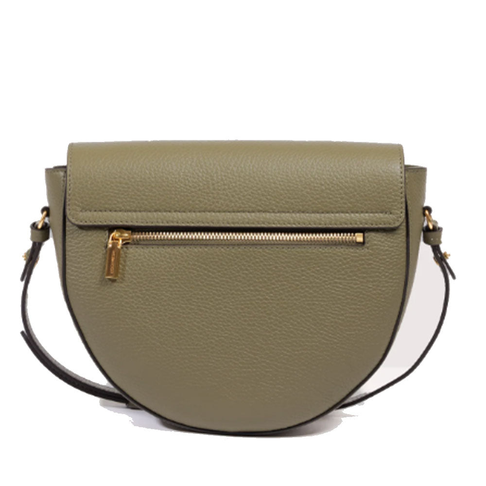 COCCINELLE Damen-Umhängetasche aus Leder Beat Soft Medium Linie Farbe Laurel Green