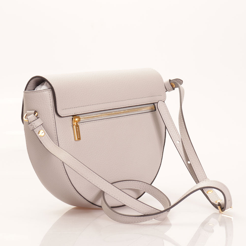 Borsa Donna a Tracolla COCCINELLE in Pelle linea Beat Soft Medium colore Light Grey