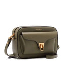 COCCINELLE Damen Umhängetasche aus Laurel Green Leder Beat Soft Line Größe Small