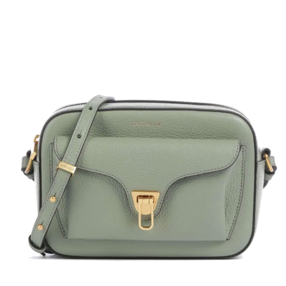 Borsa Donna a Tracolla COCCINELLE in Pelle Greenery linea Beat Soft Misura Media
