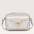 COCCINELLE Damen Umhängetasche aus weißem Leder Beat Soft Line Größe Small