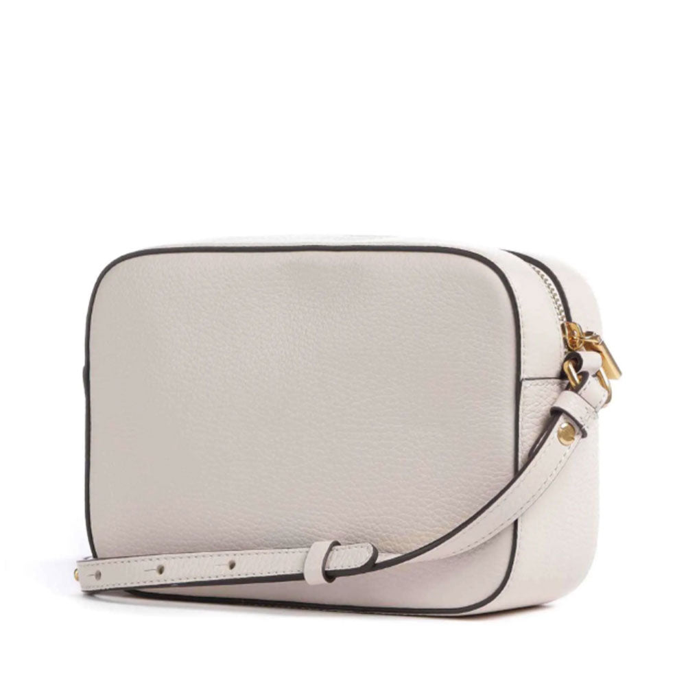 Borsa Donna a Tracolla COCCINELLE in Pelle Lambskin White linea Beat Soft Misura Media