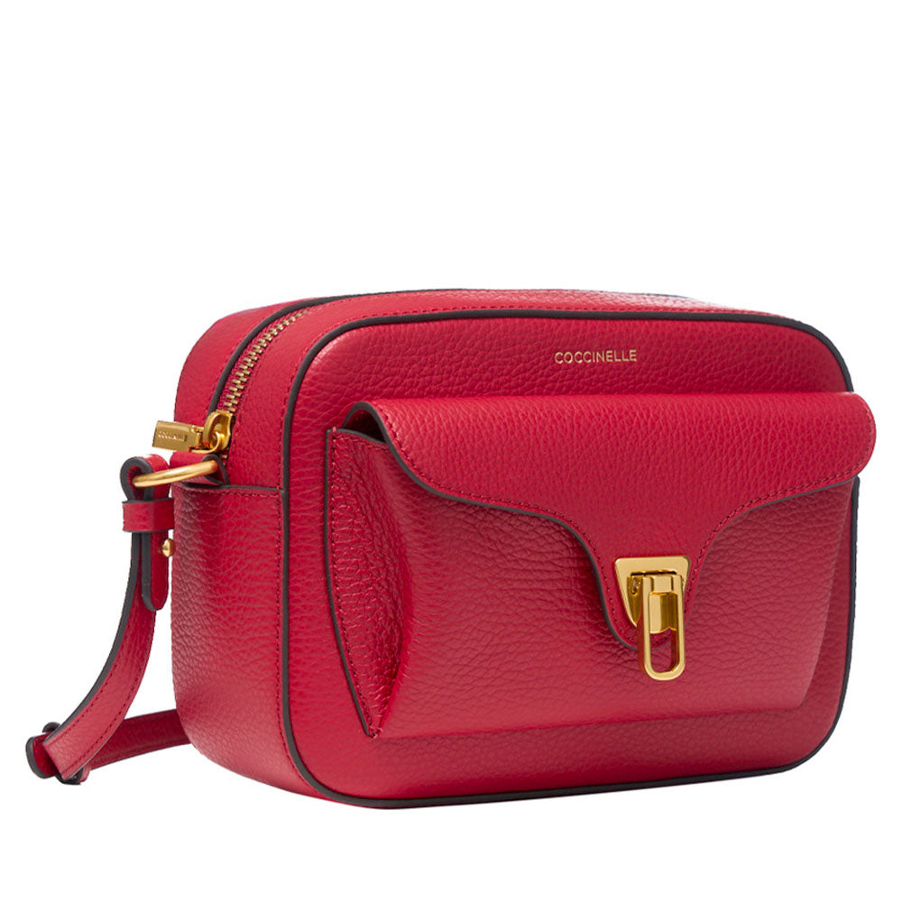 Borsa Donna a Tracolla COCCINELLE in Pelle Scarlet linea Beat Soft Misura Small