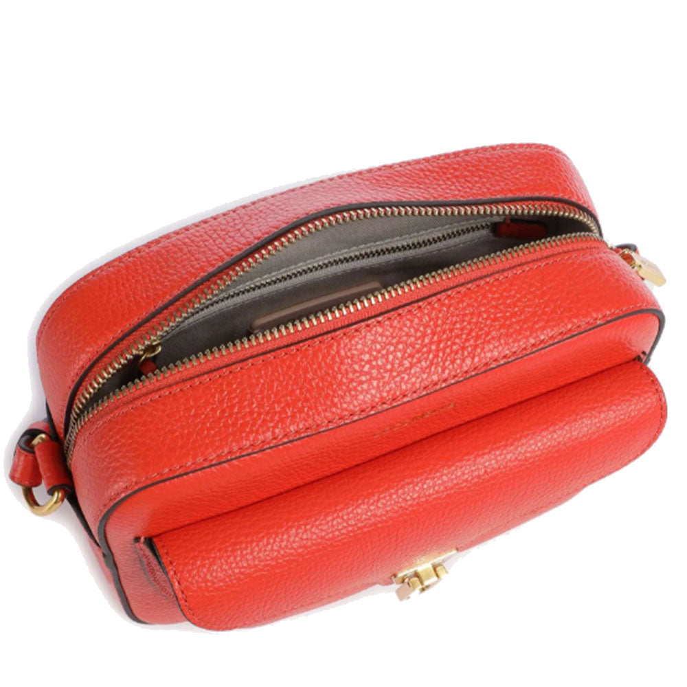 COCCINELLE Damen Umhängetasche aus Gazpacho Leder Beat Soft Line Größe Small